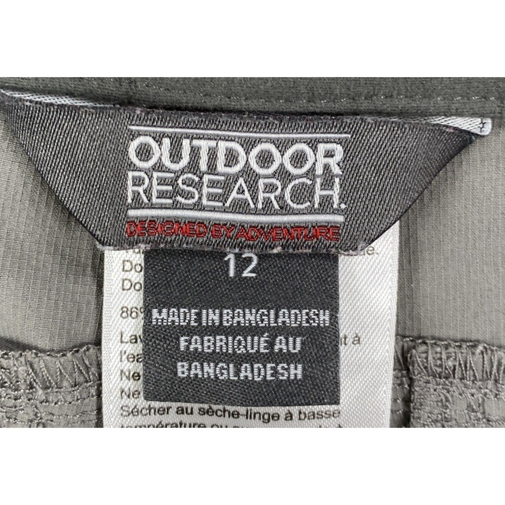 Outdoor Research Ferrosi Pants Women's Size 12 Regular Gray Hiking - Picture 6 of 8